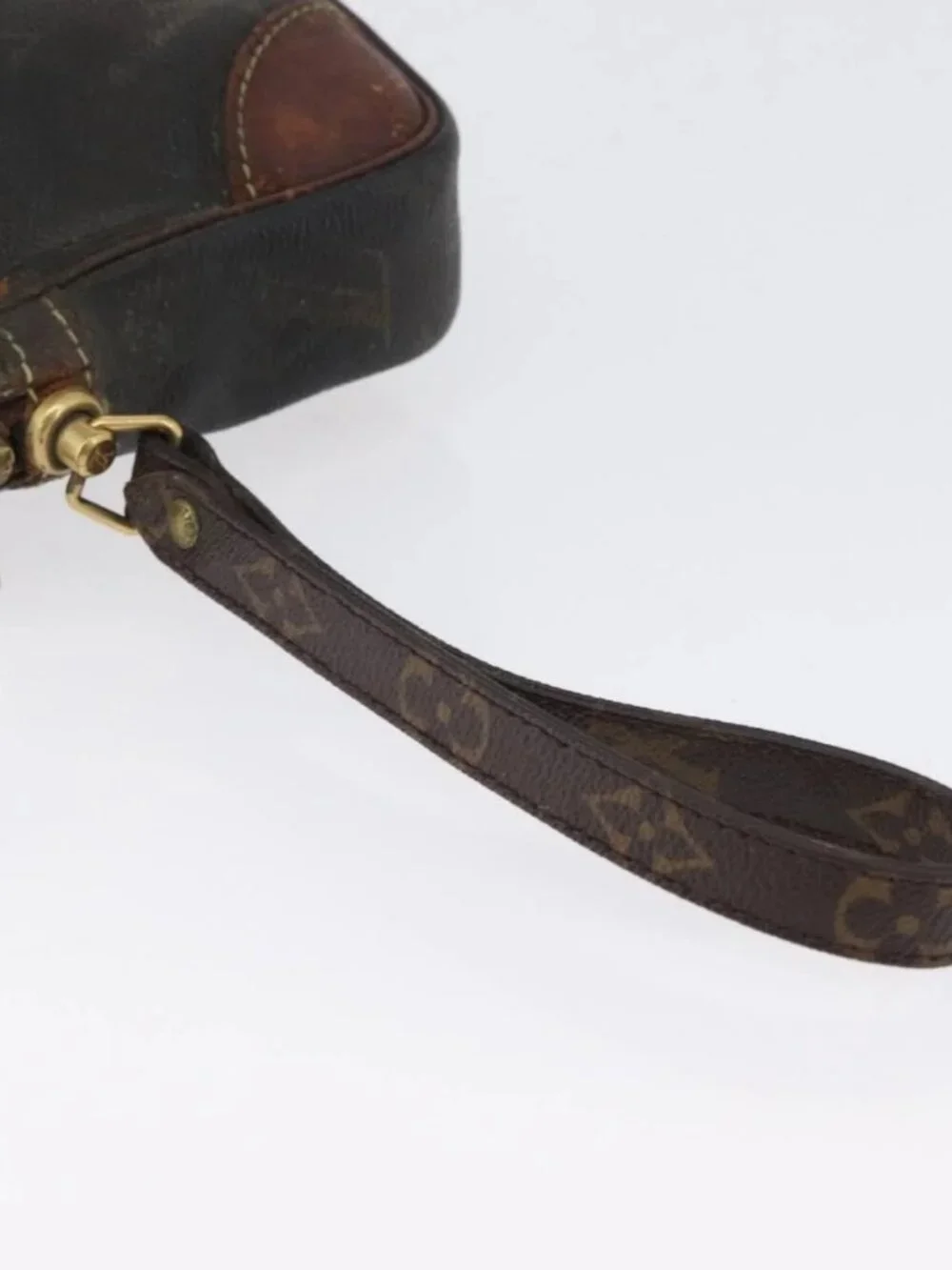 LOUIS VUITTON Monogram Marly Dragonne GM Clutch Bag M51825 LV Auth BA11061